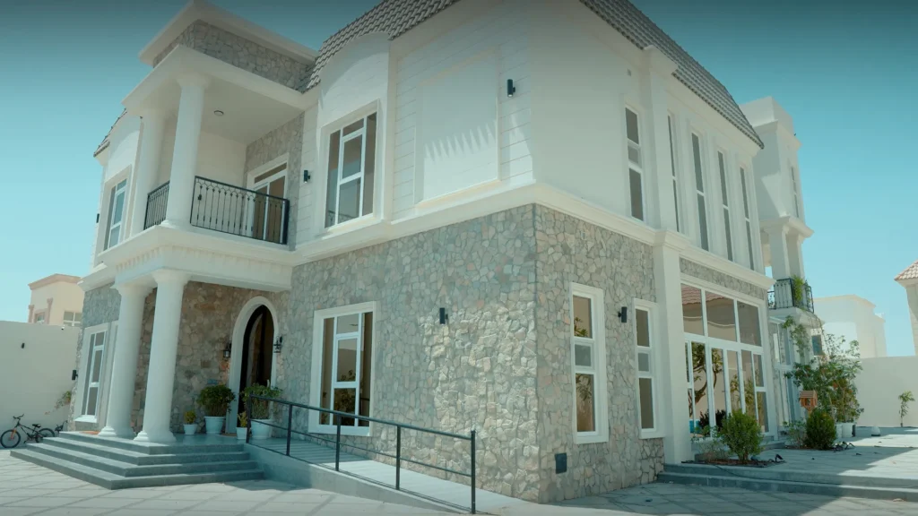 Modern Residential Villa Construction in Madinat Al Riyad, Abu Dhabi Modern Villa Construction in Abu Dhabi